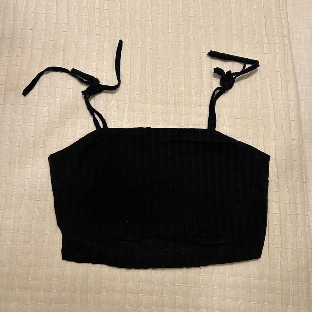 American Eagle Tie Strap Crop Top
